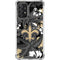 NFL New Orleans Saints Tropical Print Galaxy A72 5G Clear Case